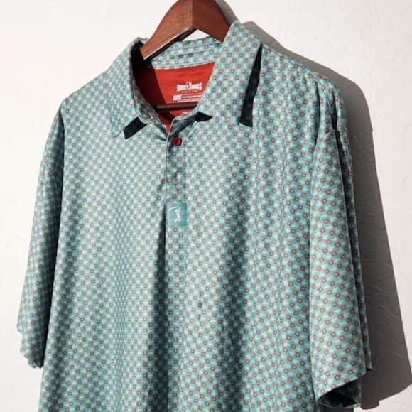 Bogey Bros Golf Men's Short Sleeve Polo Shirt in size XXL - Picture 3 of 6